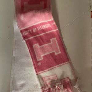 University of Illinois Fleece Scarf